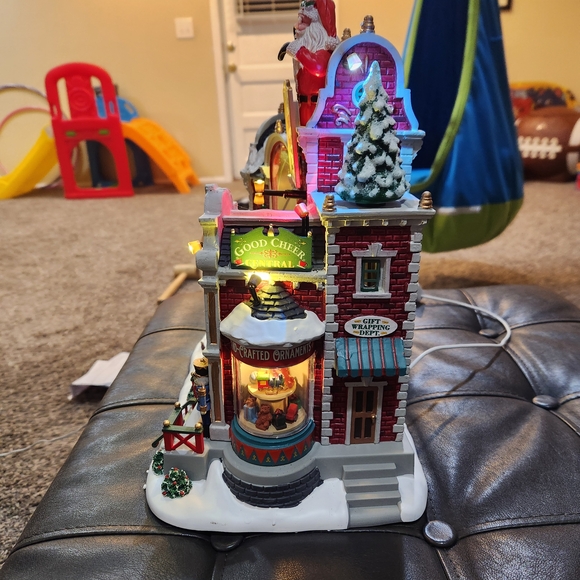 Lemax Christmas Village with Santa and LED Lights - Picture 6 of 10